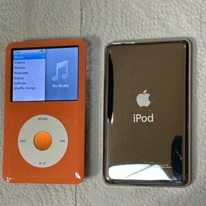 Apple iPod Classic Orange 7th Generation 256gb
